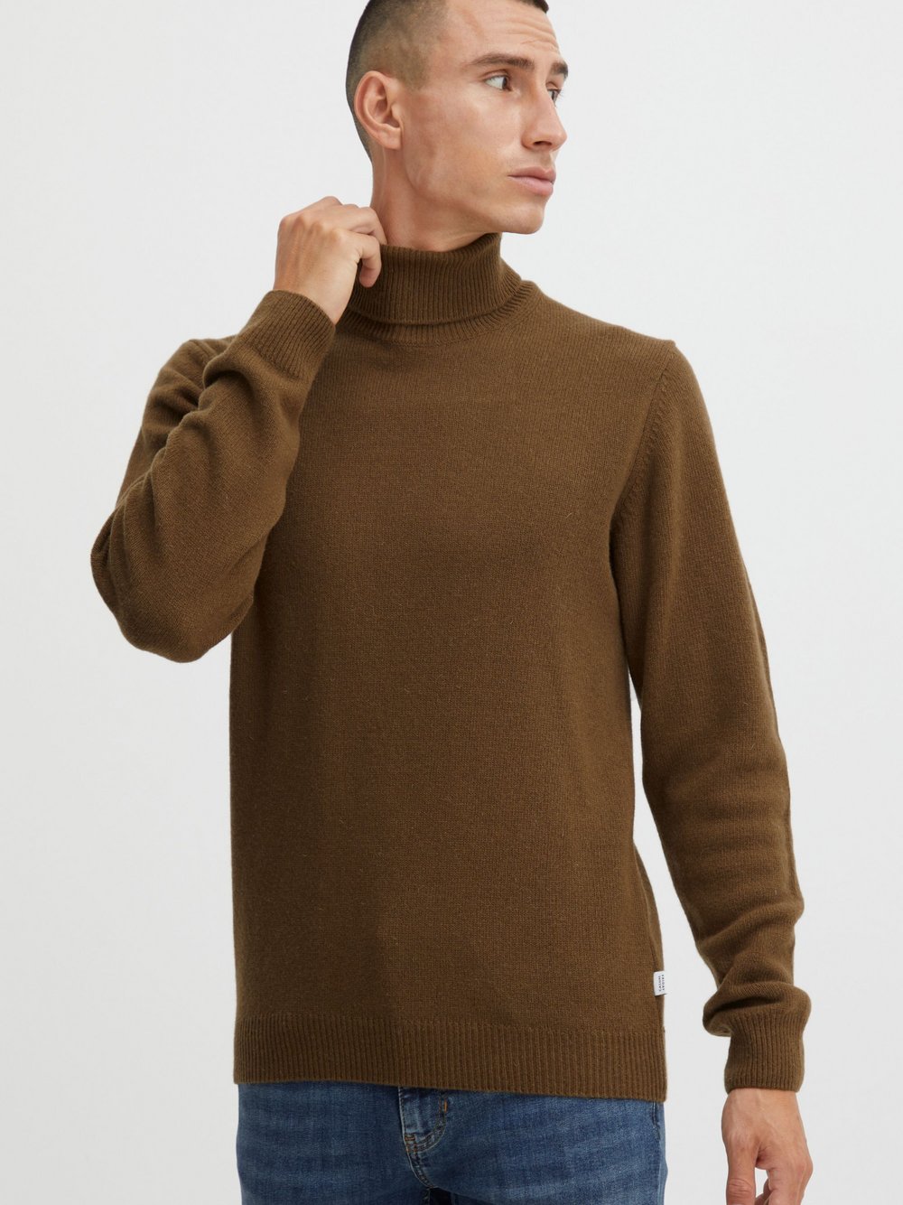 Indicode Rundhalspullover Herren Baumwolle