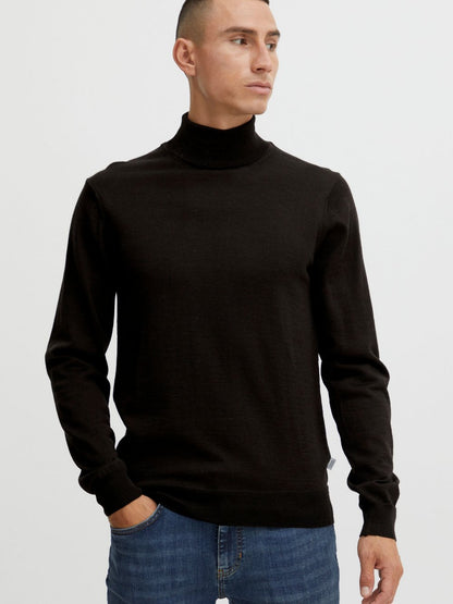 BLEND Rollkragenpullover Herren Baumwolle