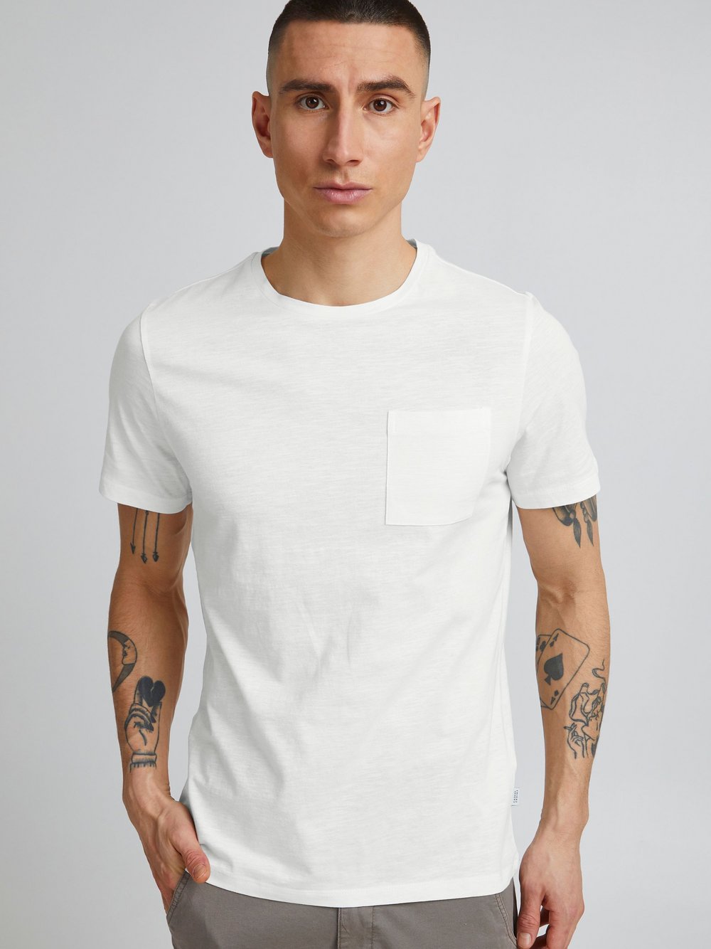 Indicode T-Shirt Herren Baumwolle bedruckt