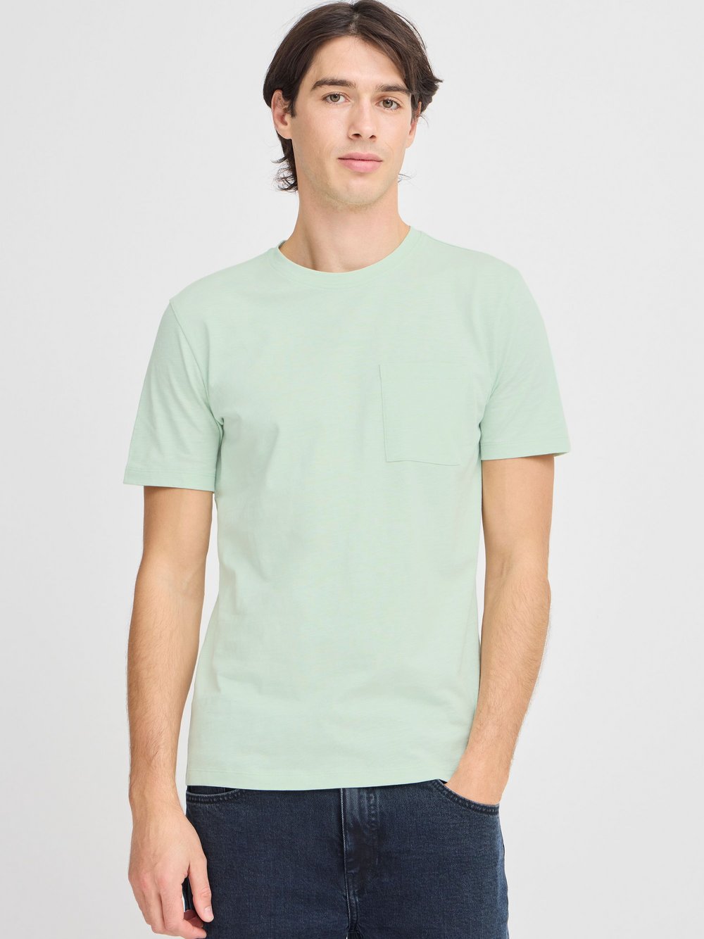 Indicode T-Shirt Herren Baumwolle bedruckt