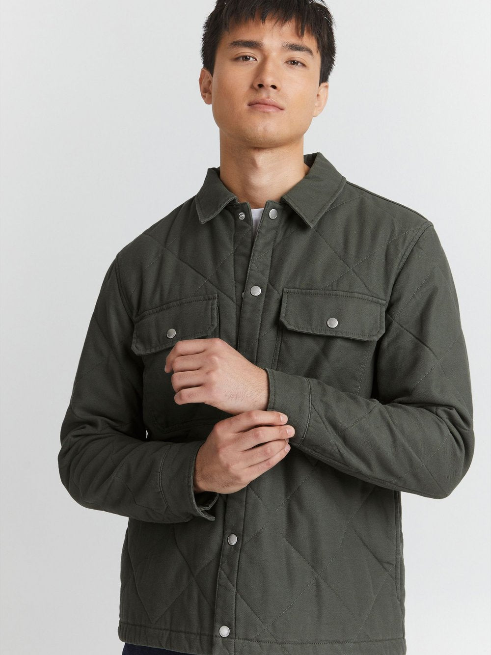 Indicode Steppjacke Herren Polyamid