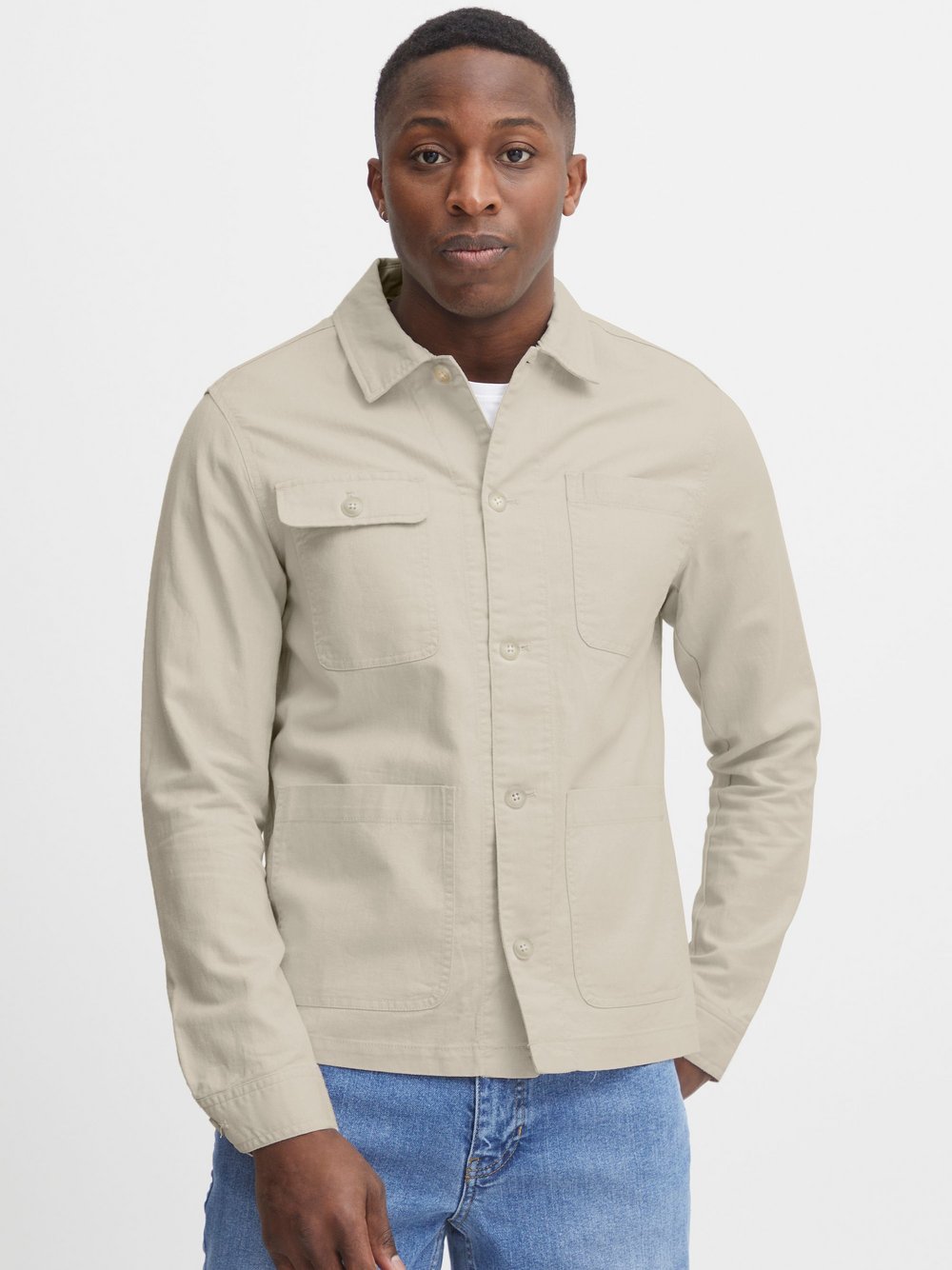 Indicode Fieldjacket Herren Baumwolle