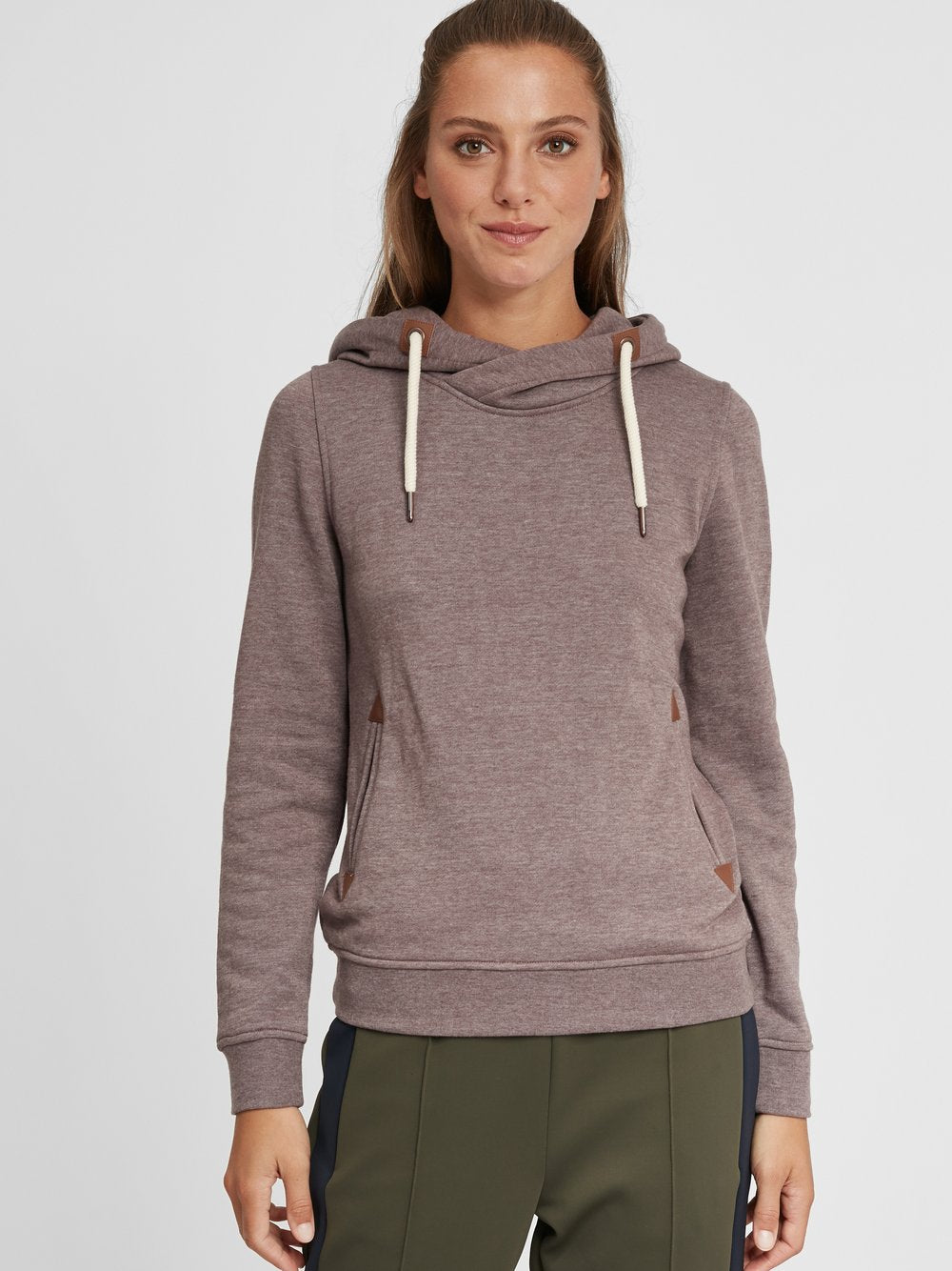 OXMO Hoodie Damen gestreift