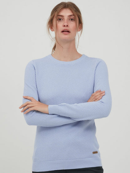 OXMO Strickpullover Damen meliert