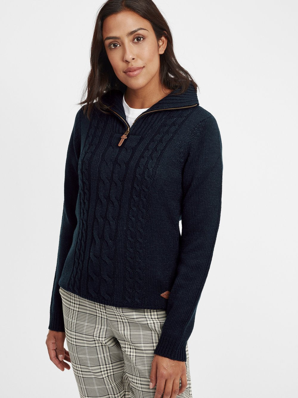 OXMO Strickpullover Damen
