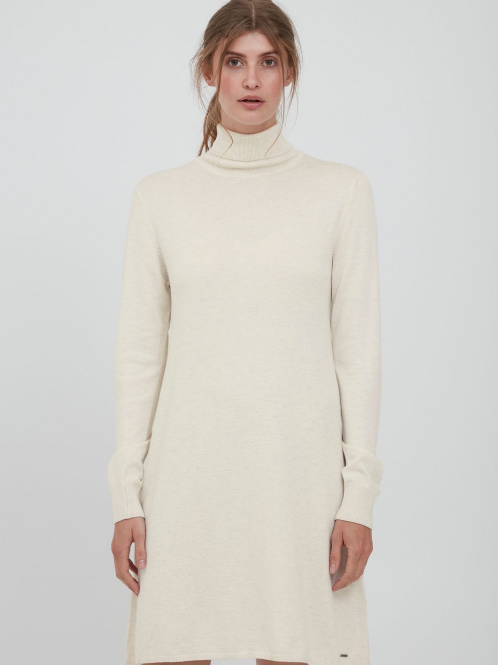 OXMO Strickkleid Damen meliert