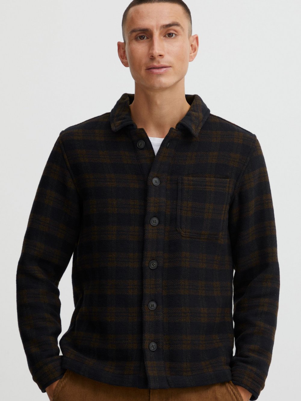 CASUAL FRIDAY Kurzjacke Herren kariert