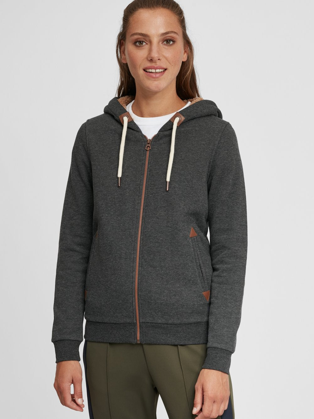 OXMO Strickjacke Damen Baumwolle