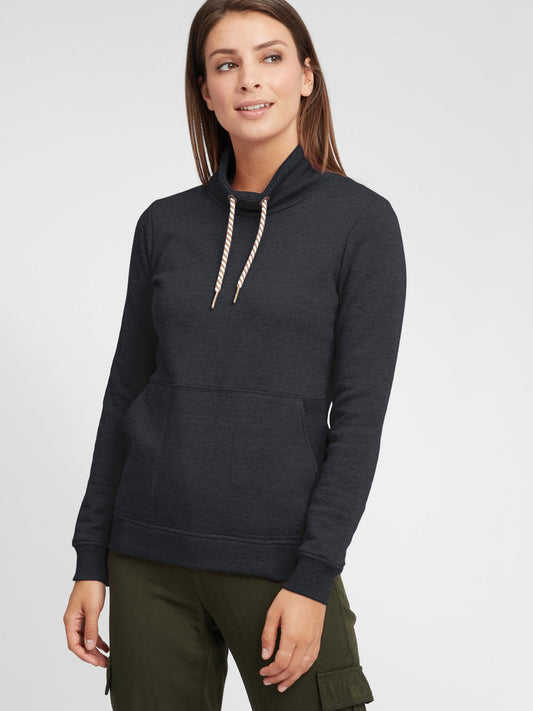 OXMO Sweatshirt Damen Baumwolle