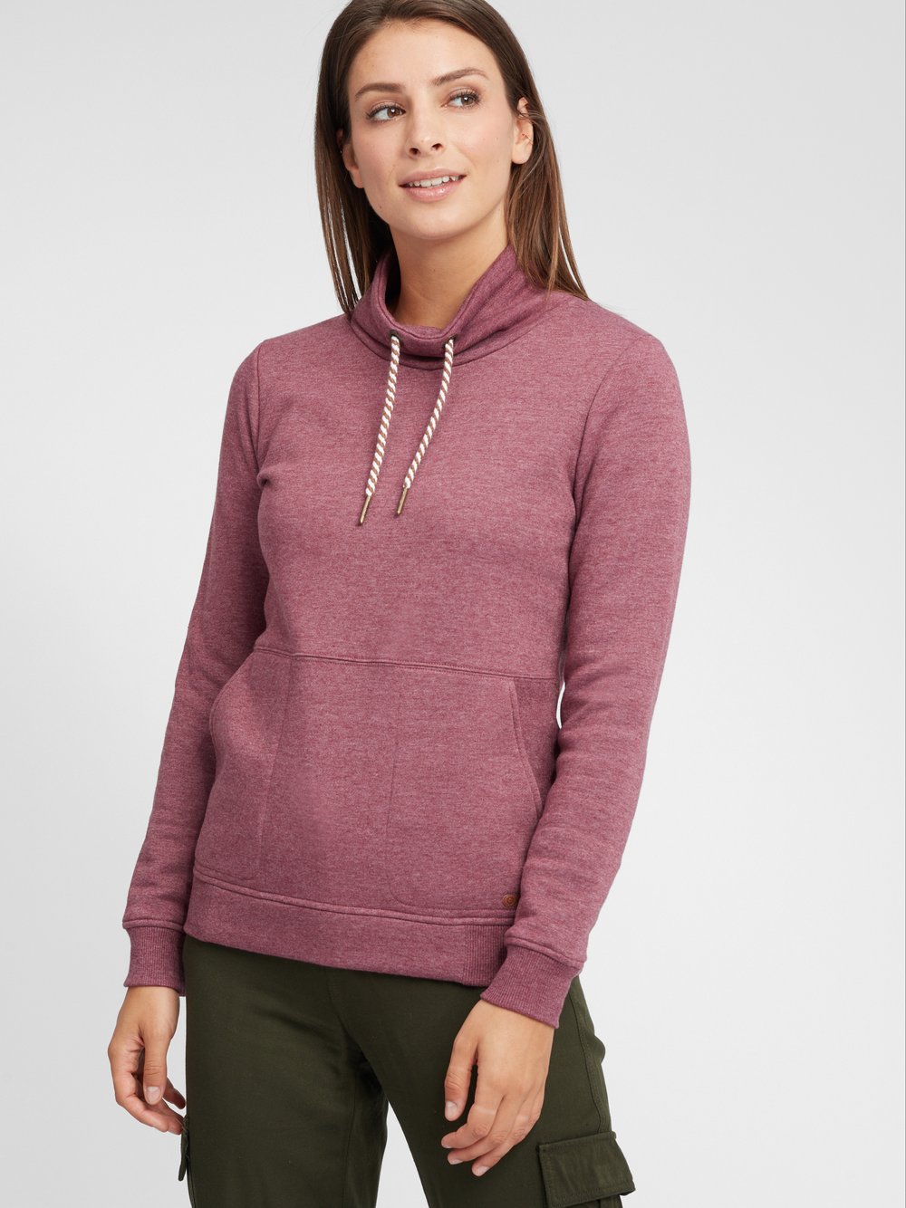 OXMO Sweatshirt Damen Baumwolle