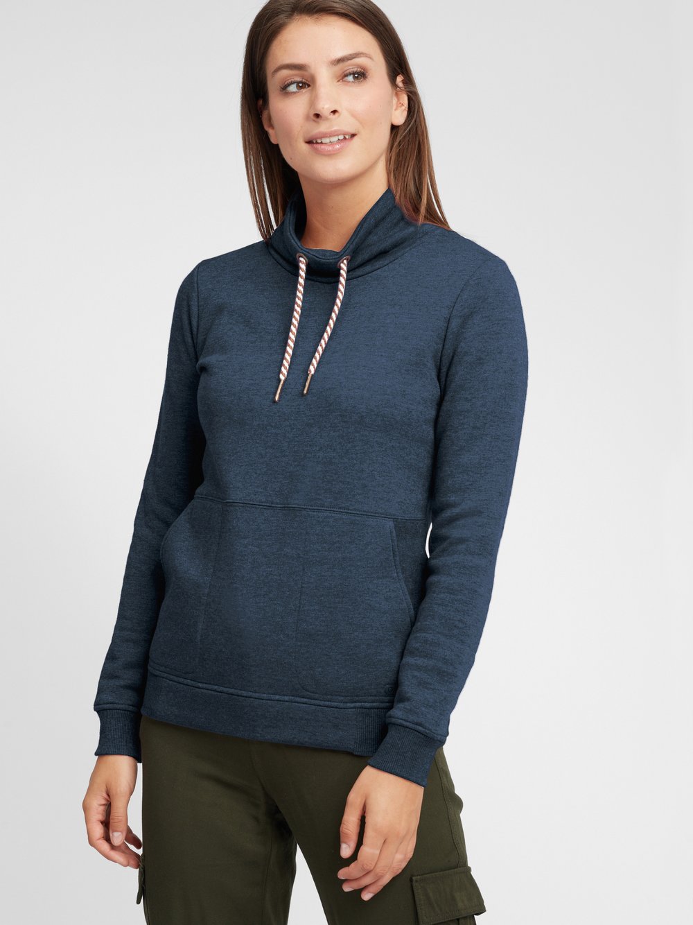 OXMO Sweatshirt Damen Baumwolle