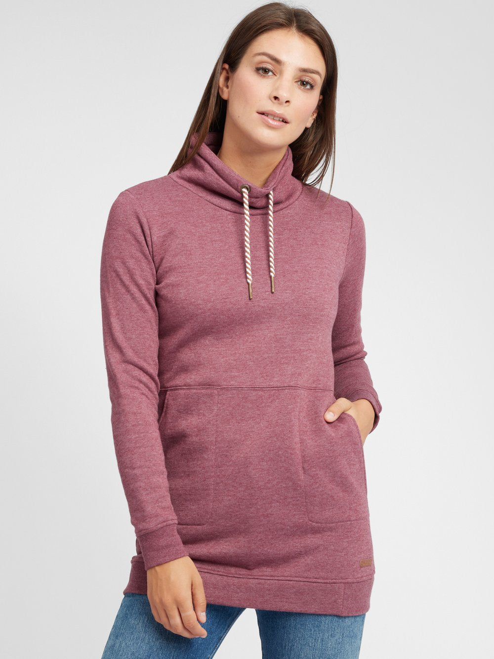 OXMO Sweatshirt Damen Baumwolle
