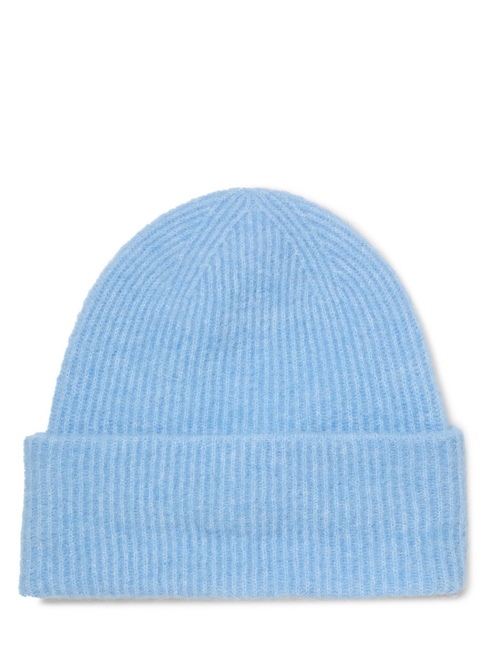 Samsøe Samsøe Strickmütze mit Alpaka- und Merino-Anteil Damen Rippe