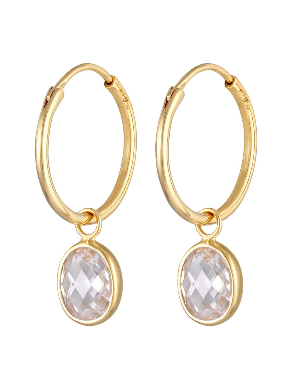 Nenalina Ohrringe Damen Sterlingsilber