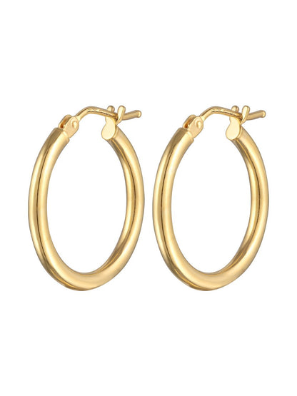 Elli PREMIUM Ohrringe Damen Gelbgold