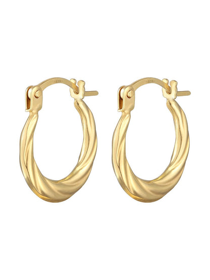 Elli PREMIUM Ohrringe Damen Gelbgold