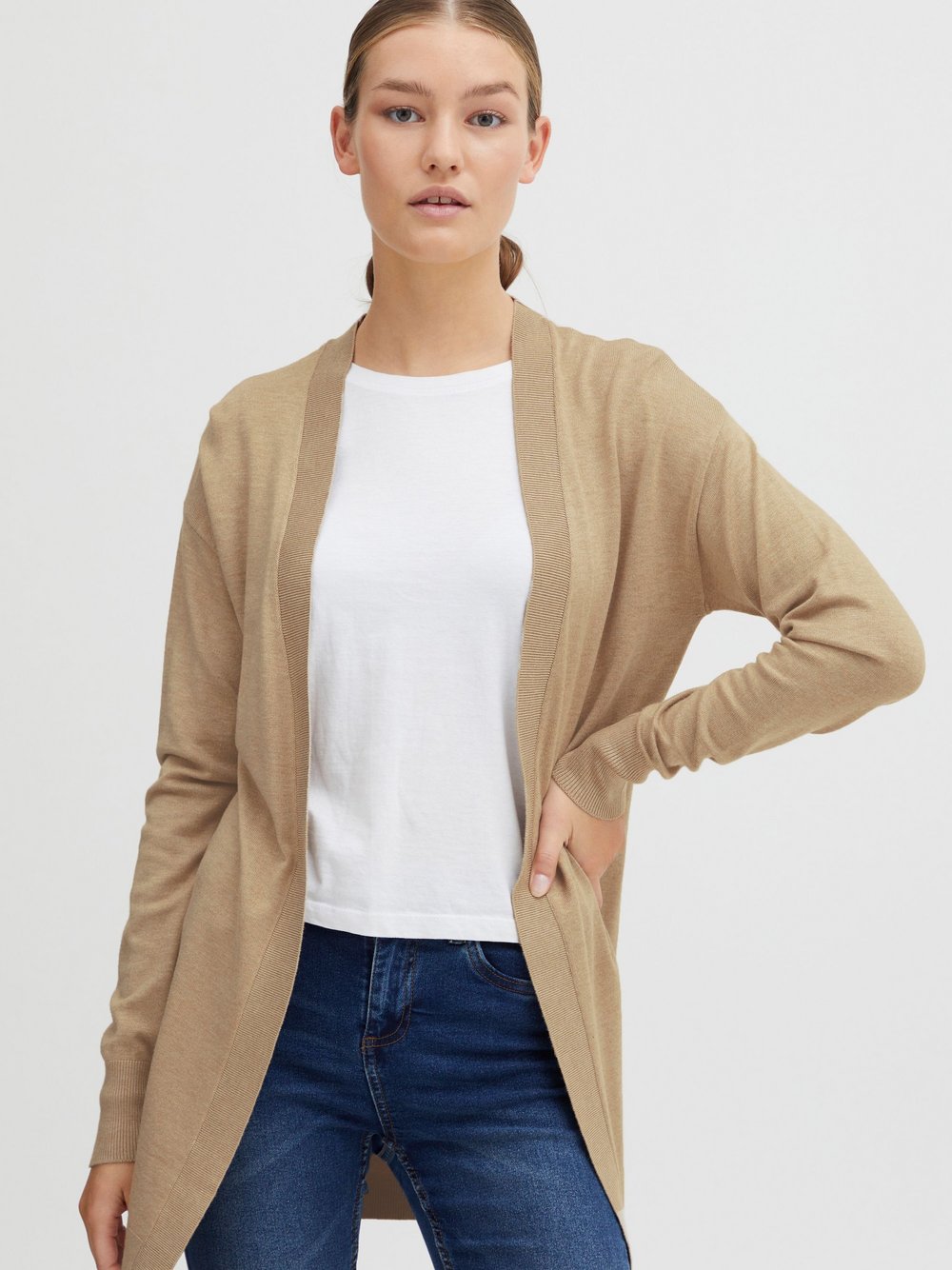 OXMO Strickjacke Damen Viskose