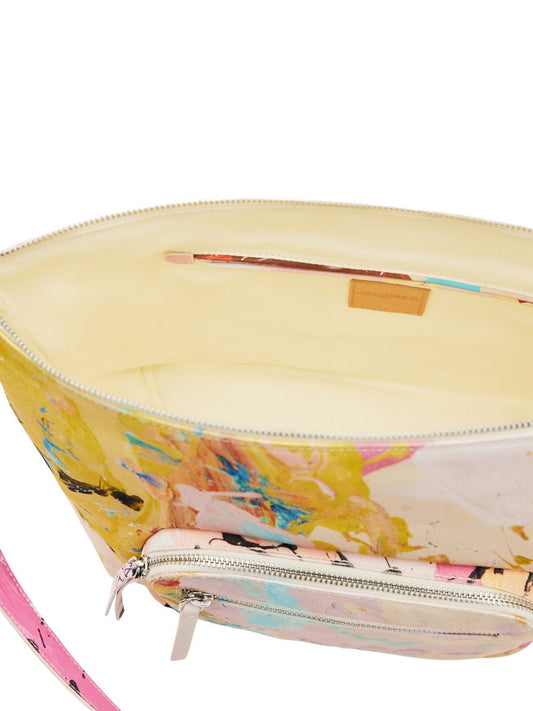 Desigual Handtasche Damen Baumwolle gemustert