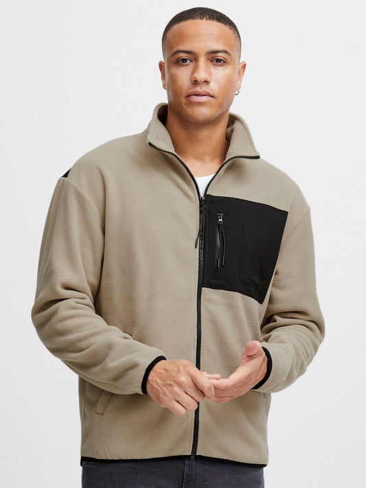 BLEND Fleecejacke Herren