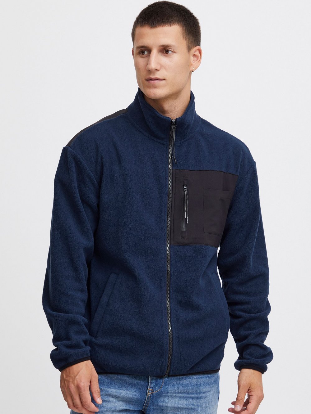 BLEND Fleecejacke Herren