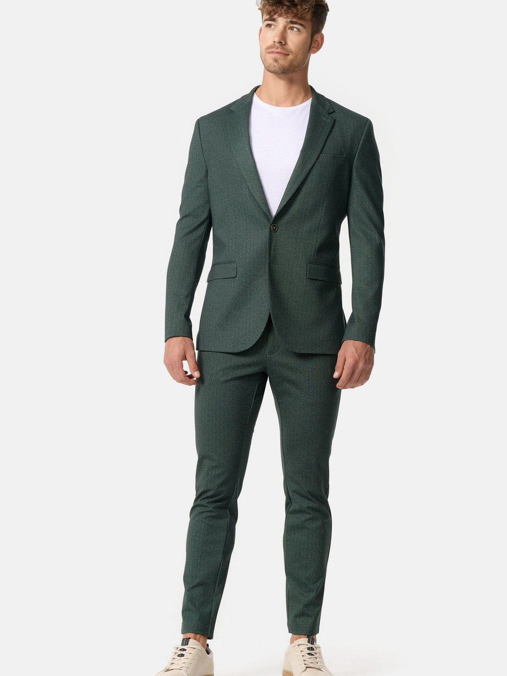 Jeff Anzug 2-Teiler Herren Slim Fit