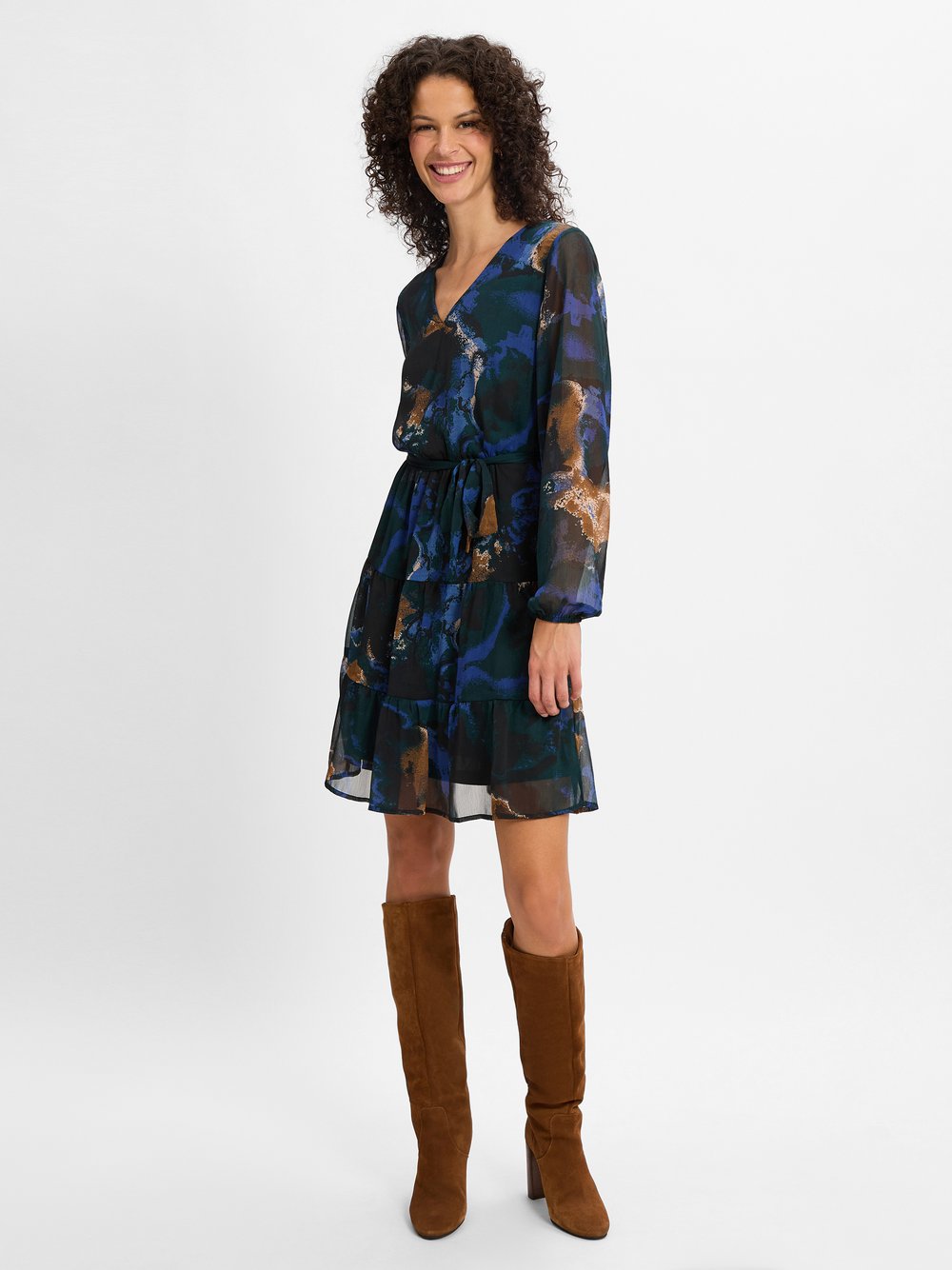 Vila Freizeitkleid Damen gemustert