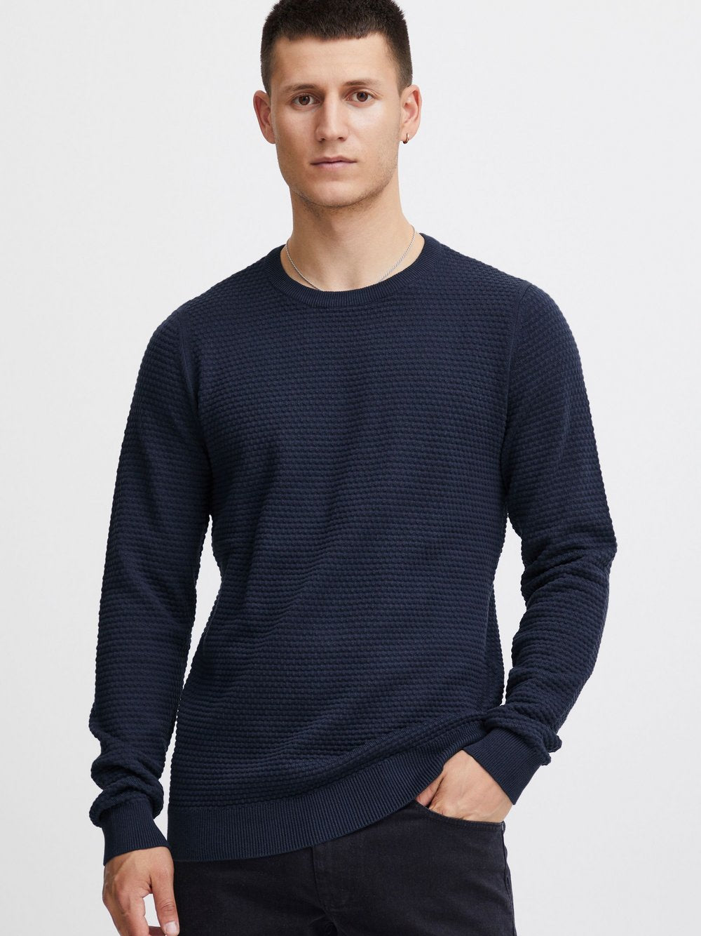 CASUAL FRIDAY Strickpullover Herren meliert