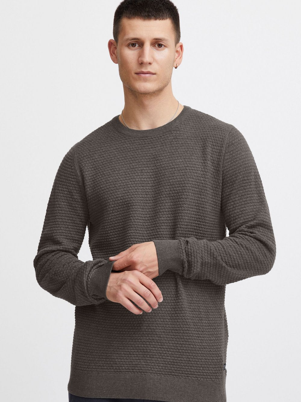 CASUAL FRIDAY Strickpullover Herren meliert