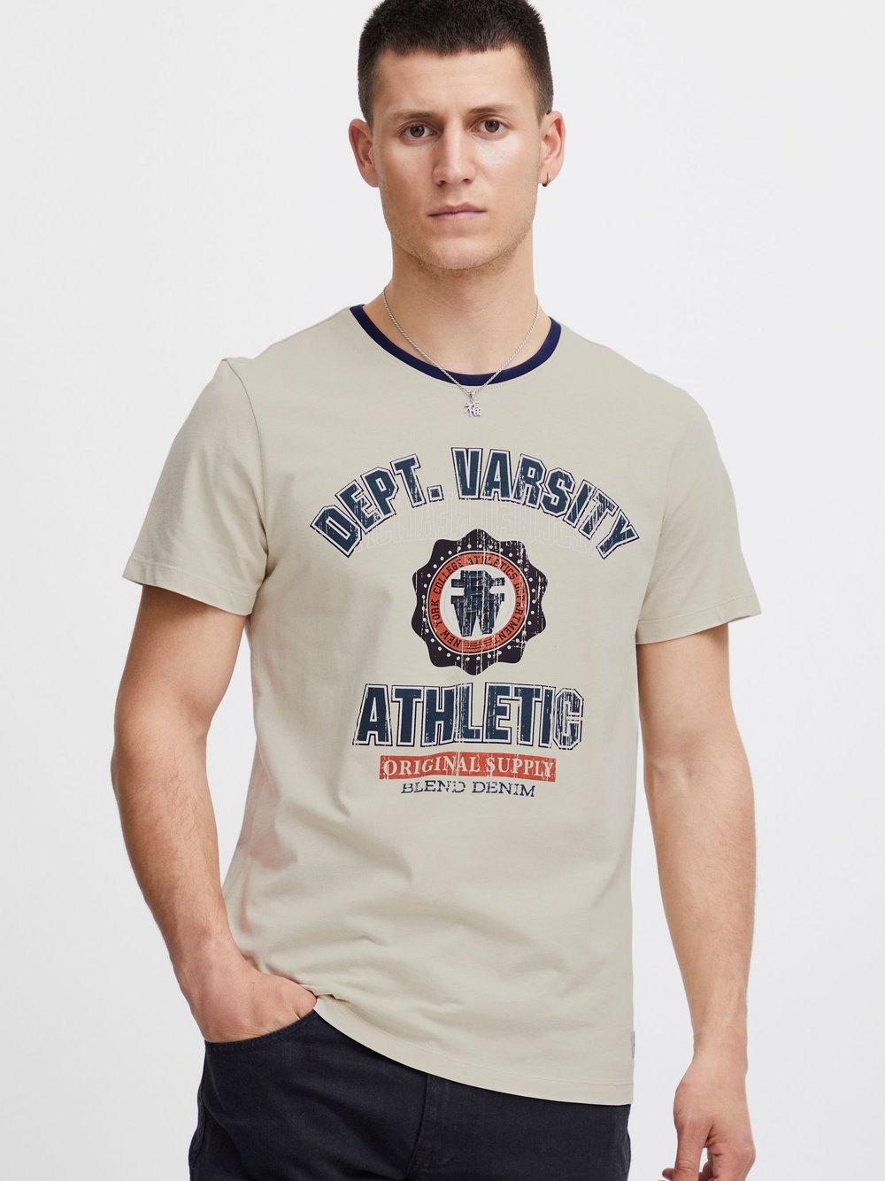 CASUAL FRIDAY T-Shirt Herren Baumwolle bedruckt