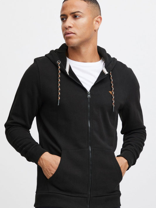 BLEND Kapuzensweatjacke Herren Baumwolle