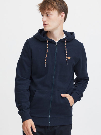 BLEND Kapuzensweatjacke Herren Baumwolle