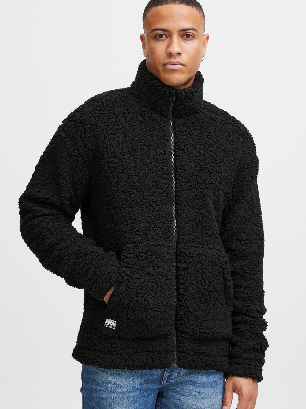 11 Project Fellimitatjacke Herren