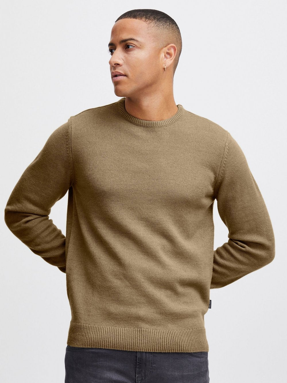 CASUAL FRIDAY Strickpullover Herren meliert