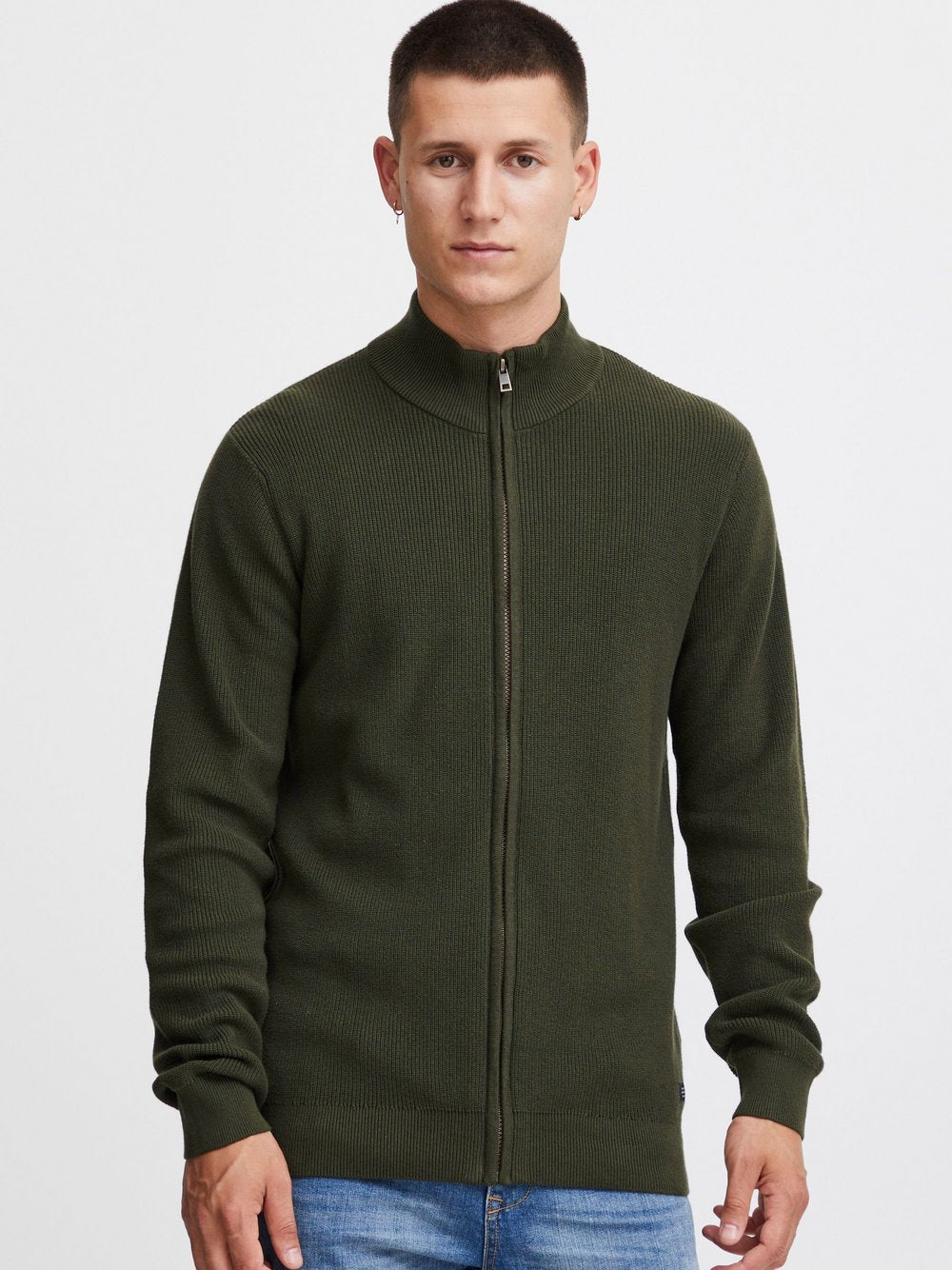 BLEND Strickjacke Herren Baumwolle