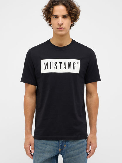 Mustang T-Shirt Herren Baumwolle