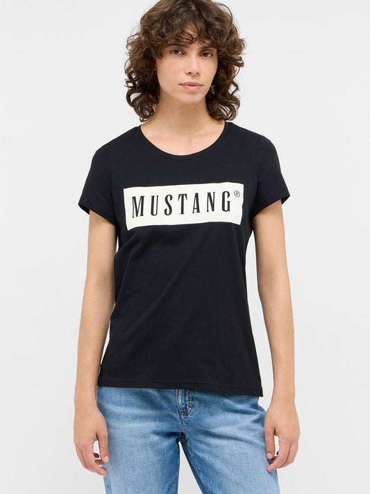 Mustang T-Shirt Damen Baumwolle