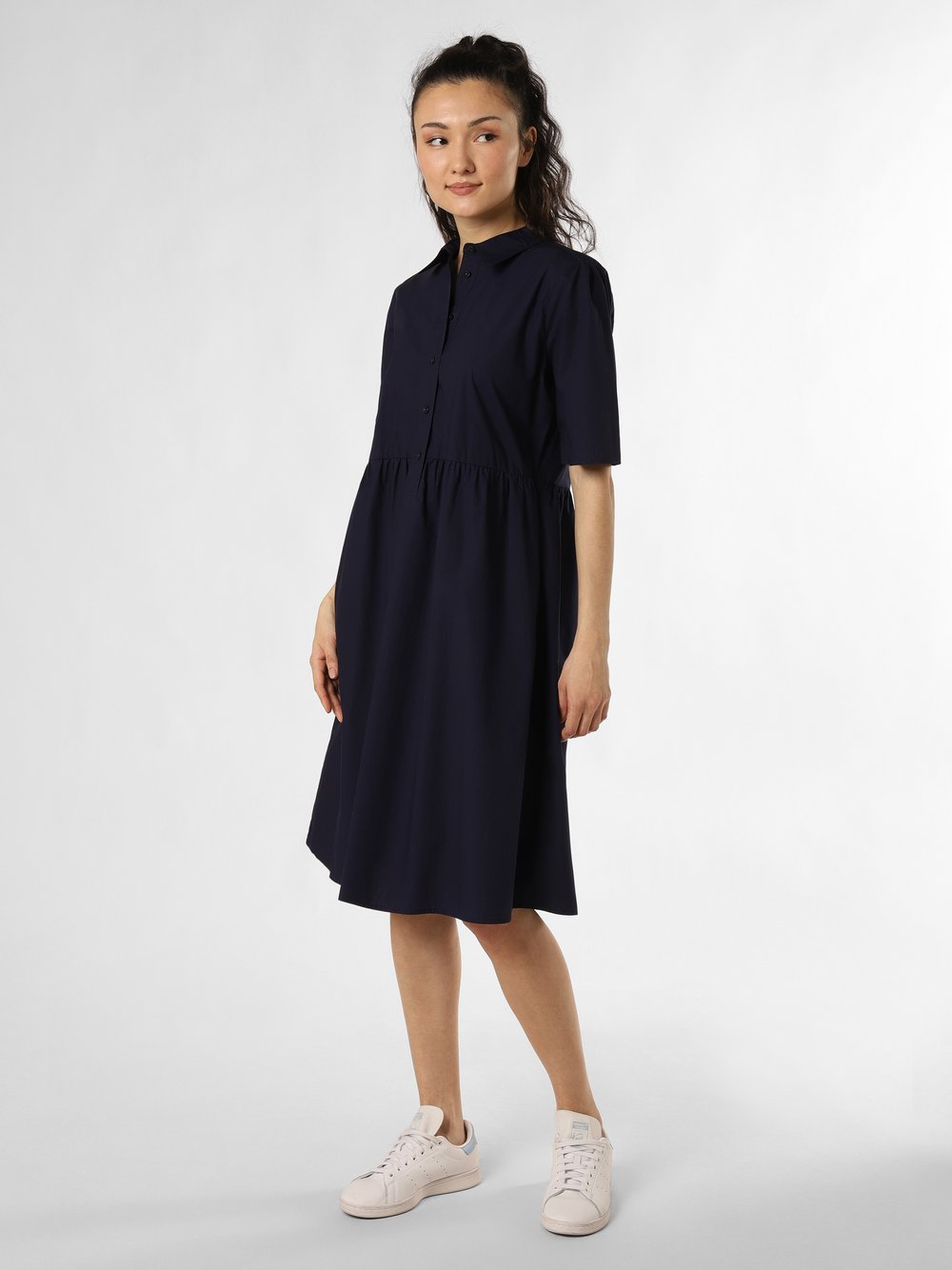 comma casual identity Kleid Damen Baumwolle