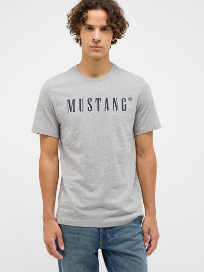 Mustang T-Shirt Herren Baumwolle