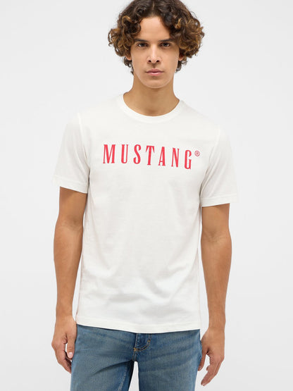 Mustang T-Shirt Herren Baumwolle