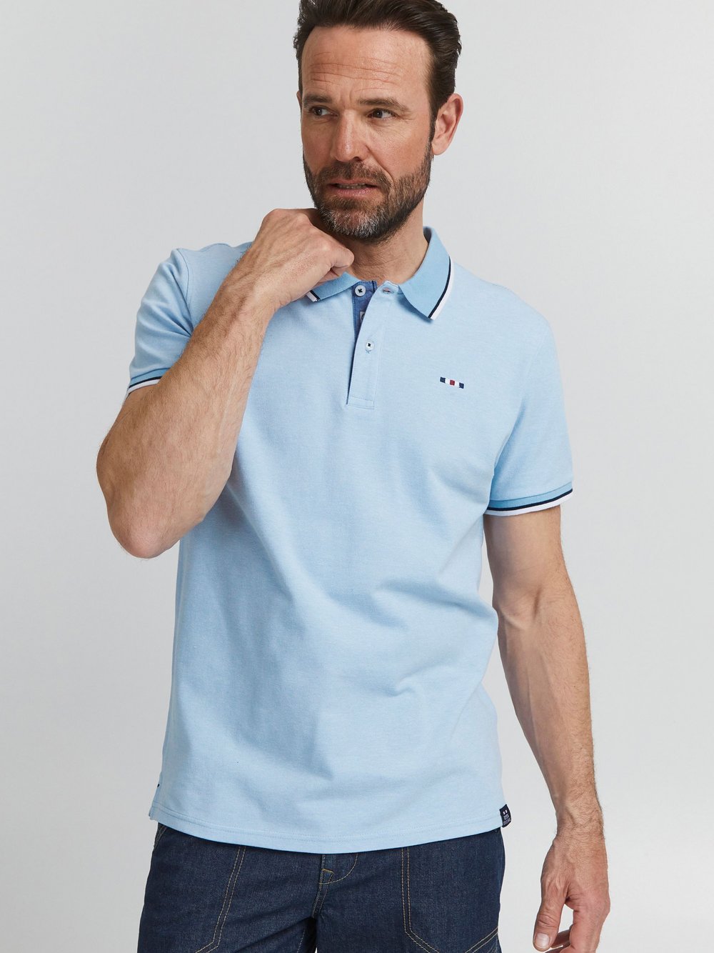 CASUAL FRIDAY Poloshirt Herren Baumwolle