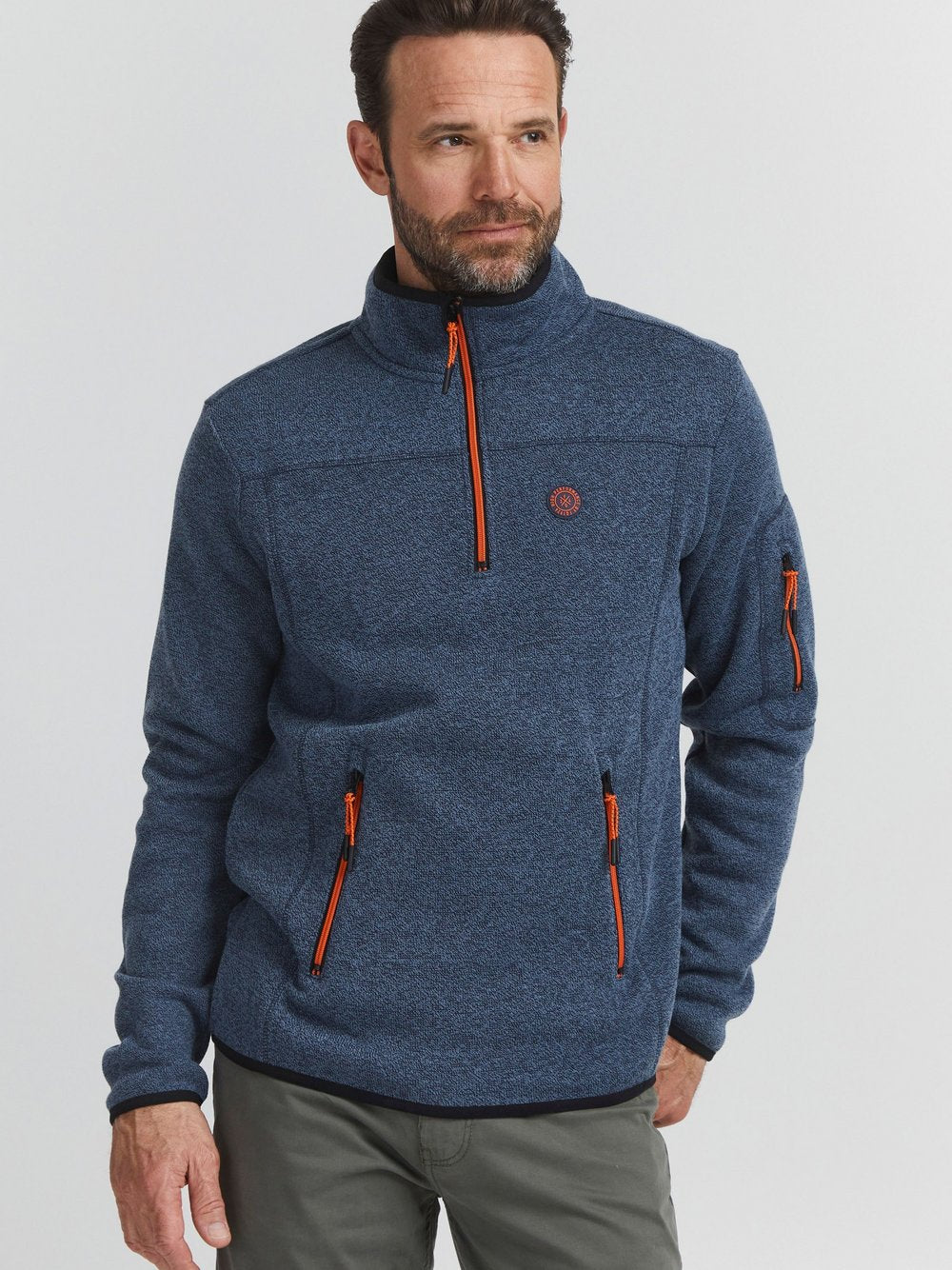 11 Project Fellimitatjacke Herren