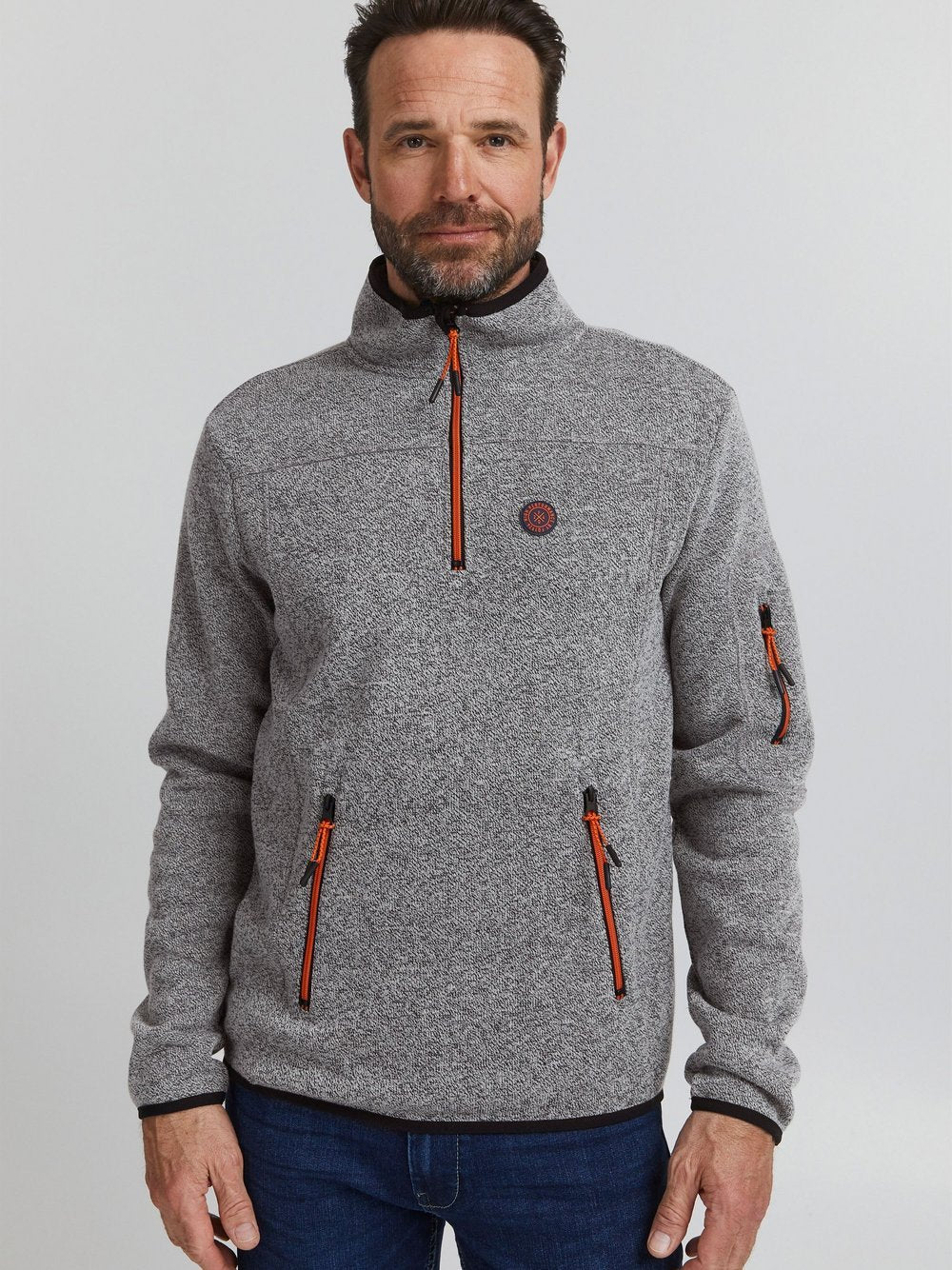 11 Project Fellimitatjacke Herren