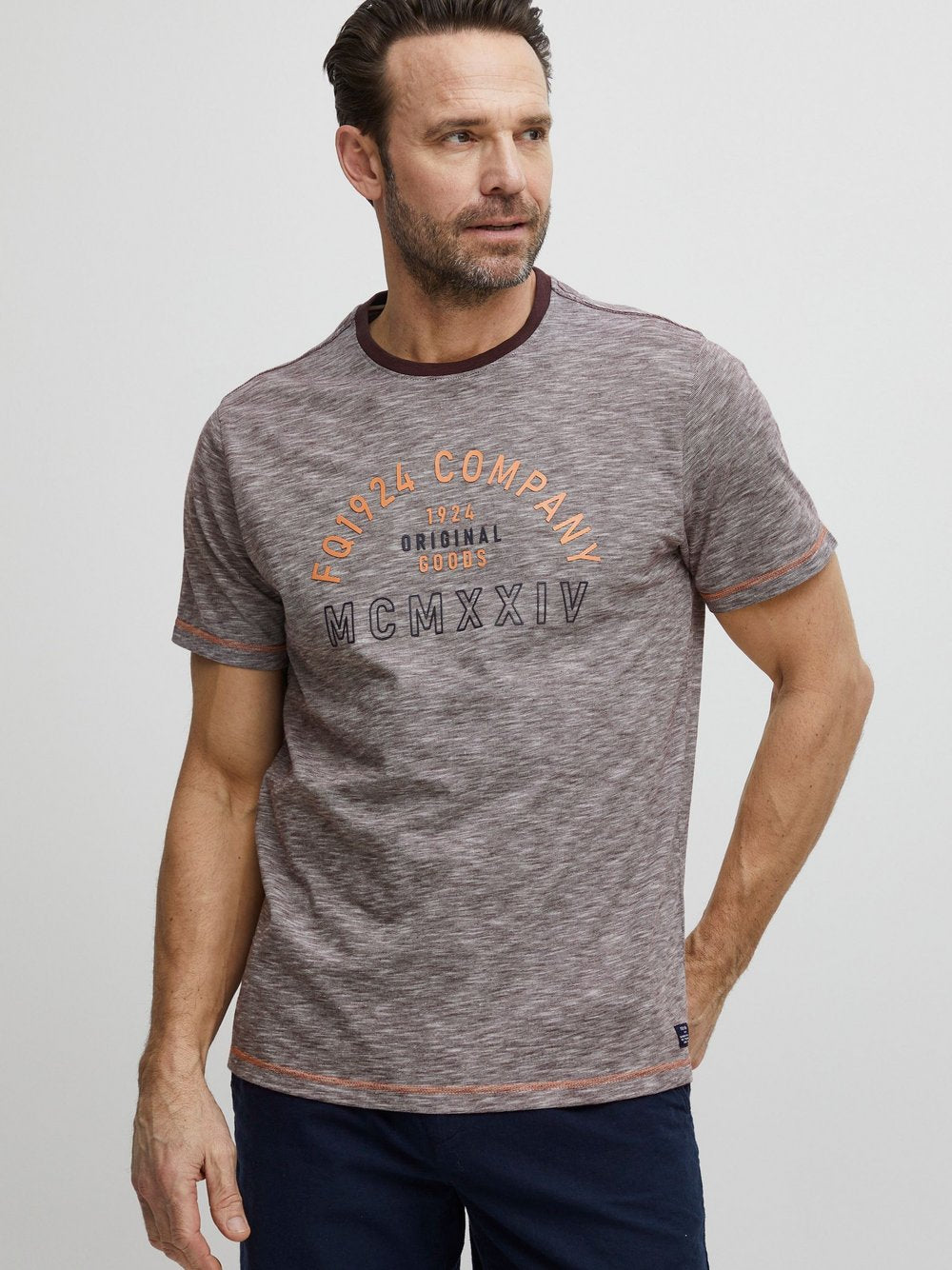 CASUAL FRIDAY T-Shirt Herren Baumwolle bedruckt