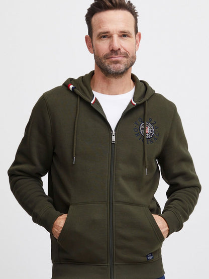 BLEND Kapuzensweatjacke Herren Baumwolle