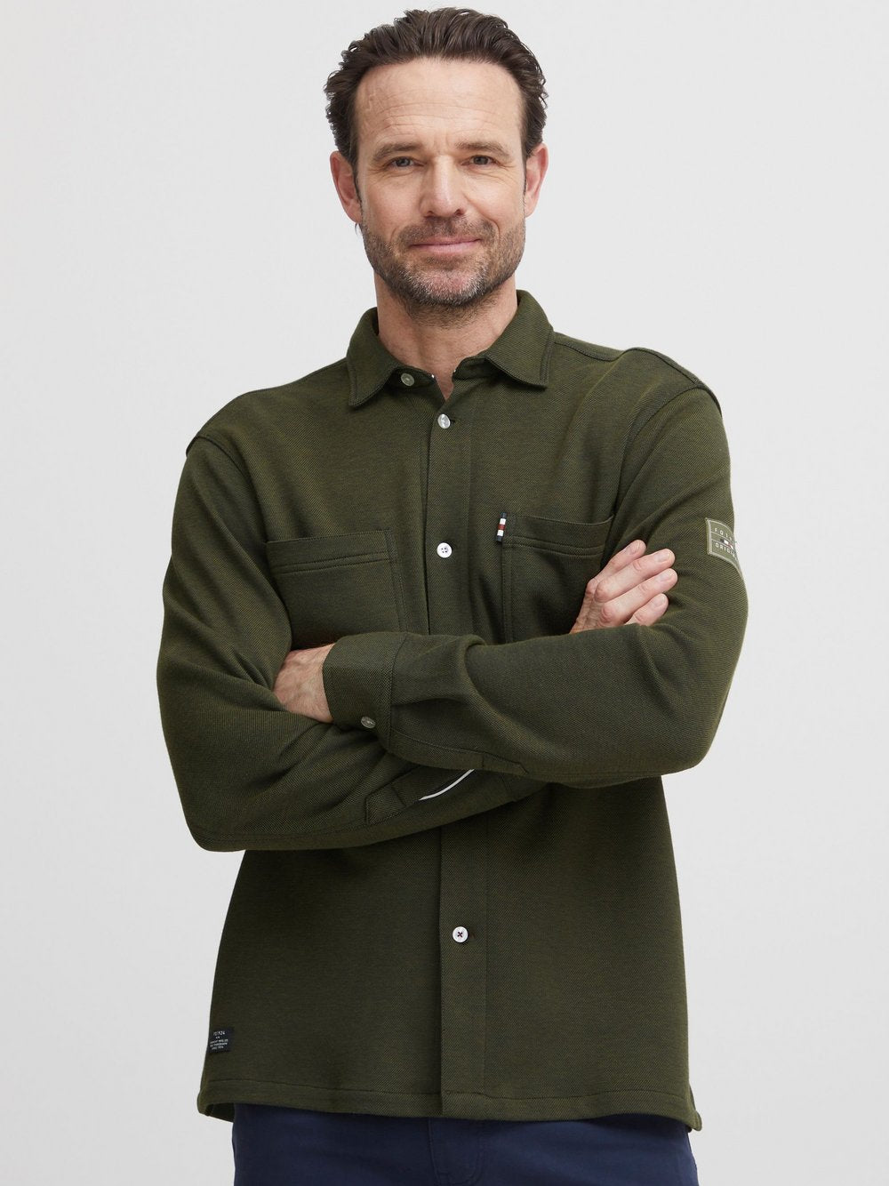 CASUAL FRIDAY Kurzjacke Herren kariert