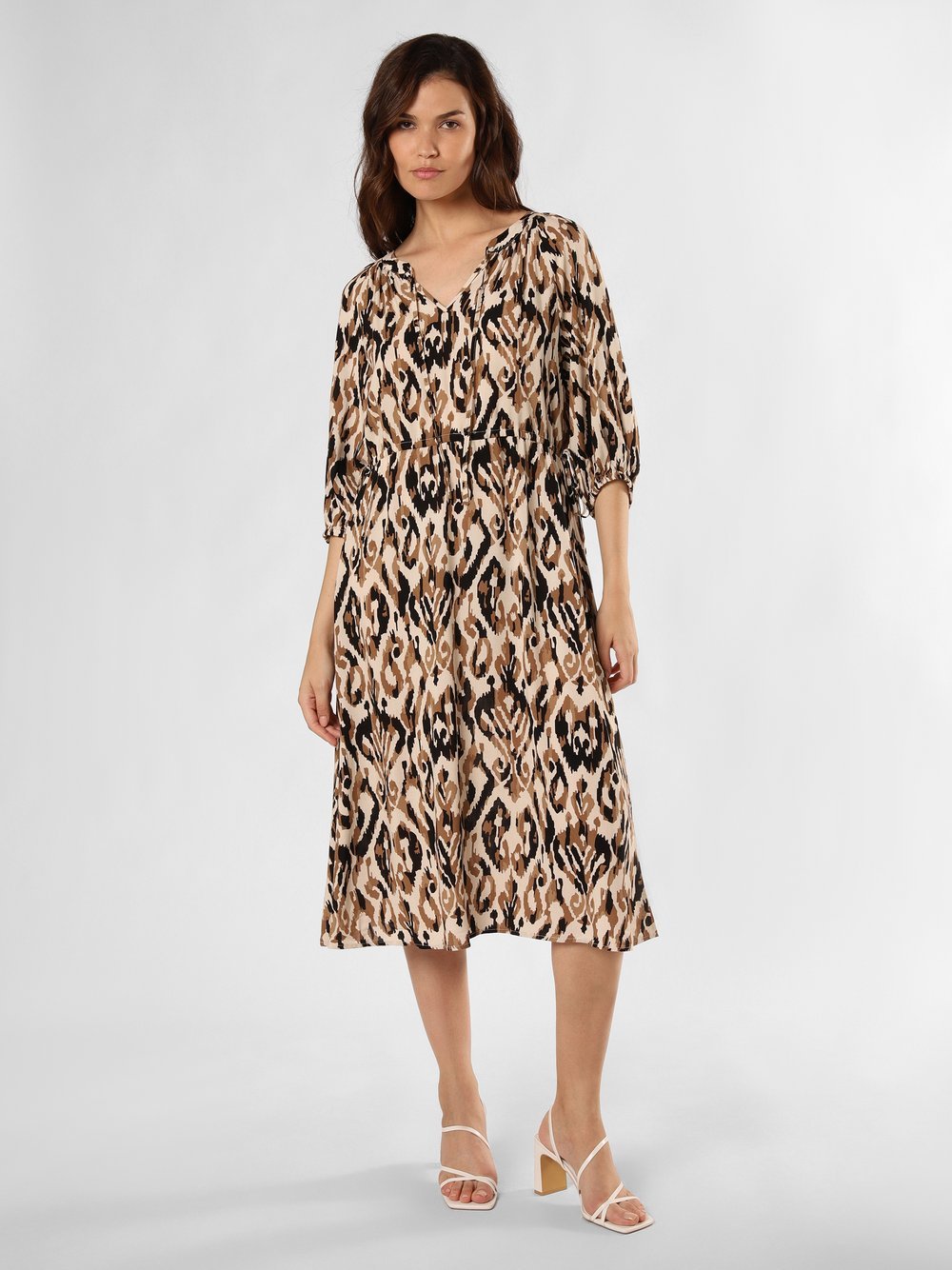 soyaconcept® Kleid Damen Viskose gemustert