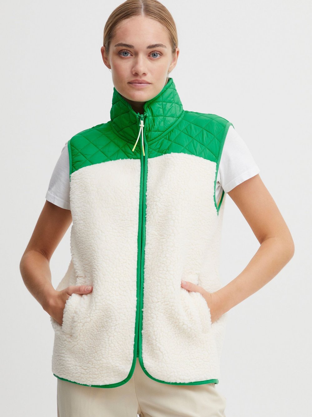 OXMO Fleeceweste Damen