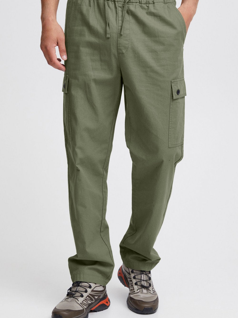Solid Cargohose Herren Baumwolle