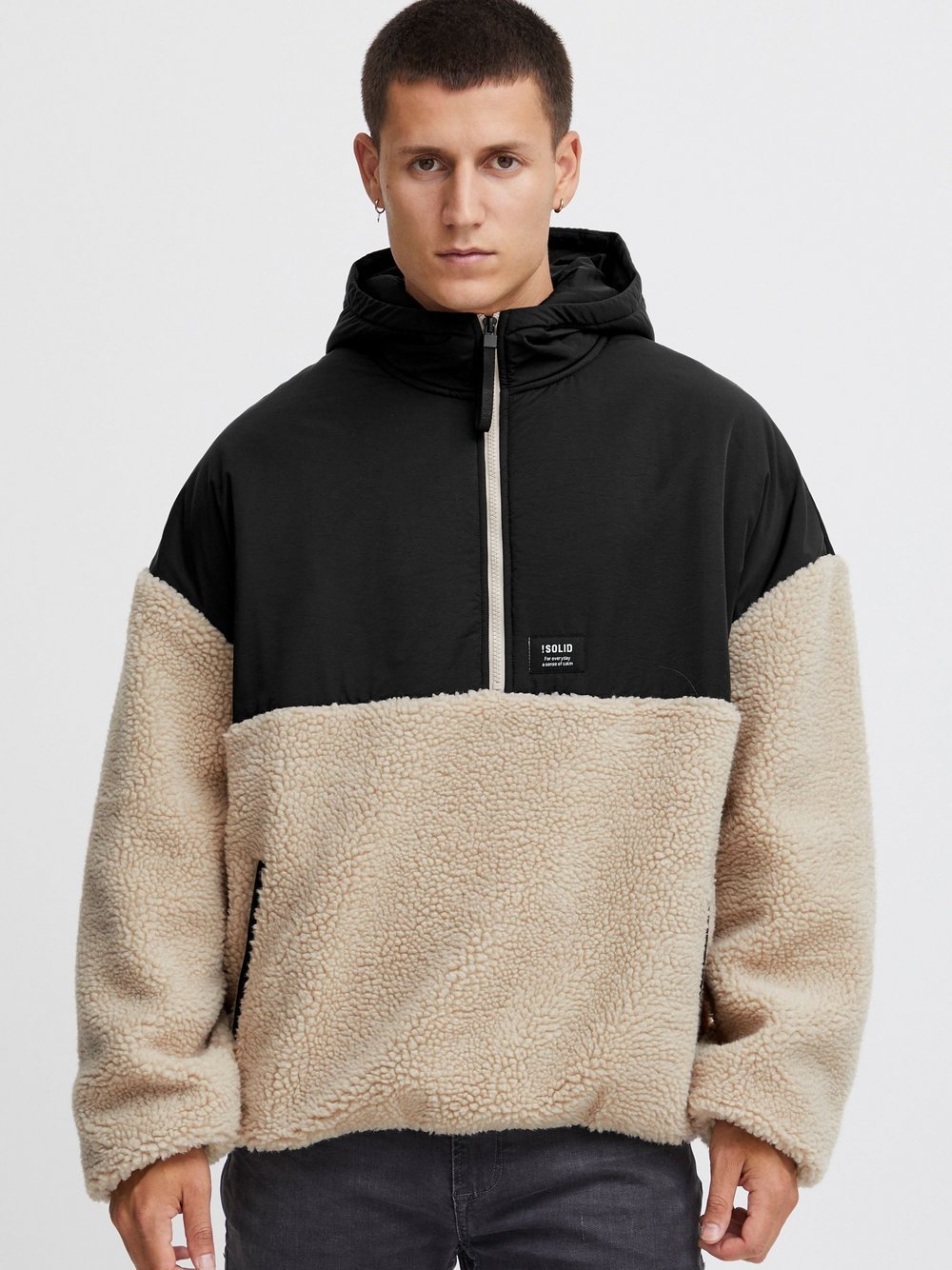 BLEND Fleecejacke Herren