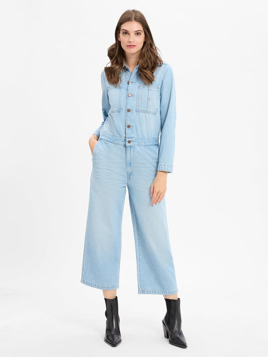 Levi's Jeans-Jumpsuit Damen Baumwolle